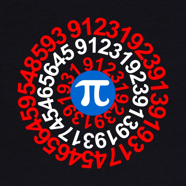 'Captain Pi Superhero Math Geeks' Cool Student Gift by ourwackyhome